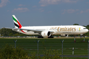 Emirates Boeing 777-31H(ER) (A6-EGW) at  Hamburg - Fuhlsbuettel (Helmut Schmidt), Germany