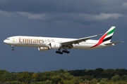 Emirates Boeing 777-31H(ER) (A6-EGX) at  Hamburg - Fuhlsbuettel (Helmut Schmidt), Germany