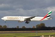 Emirates Boeing 777-31H(ER) (A6-EGZ) at  Dusseldorf - International, Germany