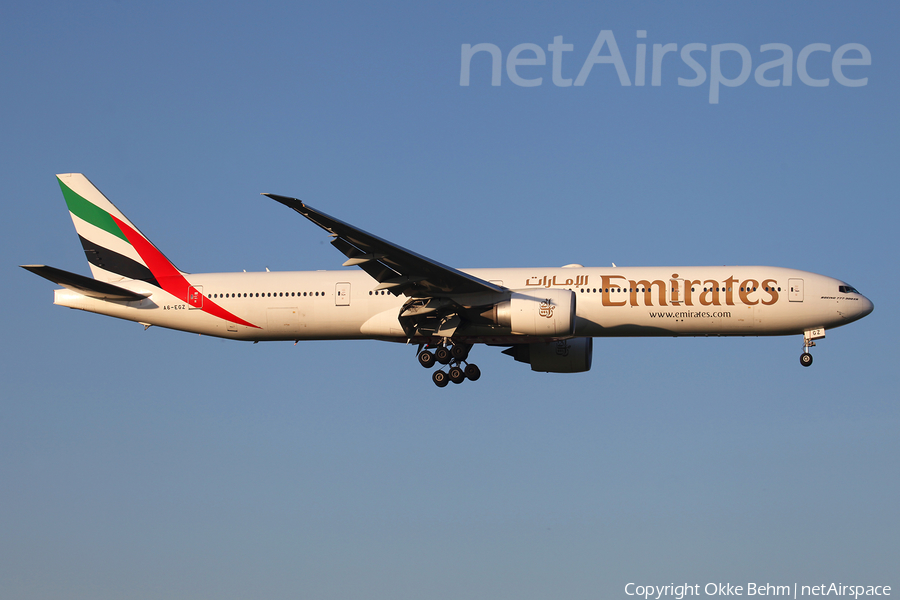 Emirates Boeing 777-31H(ER) (A6-EGZ) | Photo 107871