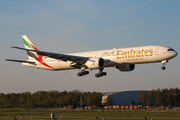 Emirates Boeing 777-31H(ER) (A6-EGZ) at  Hamburg - Fuhlsbuettel (Helmut Schmidt), Germany