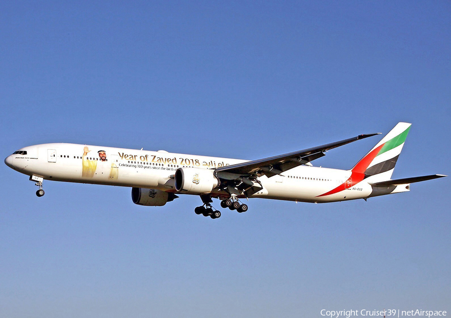 Emirates Boeing 777-31H(ER) (A6-EGZ) | Photo 286161
