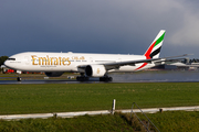 Emirates Boeing 777-31H(ER) (A6-EGZ) at  Hamburg - Fuhlsbuettel (Helmut Schmidt), Germany