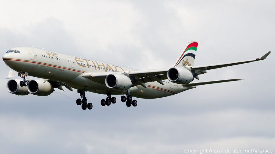 Etihad Airways Airbus A340-541 (A6-EHA) | Photo 153301