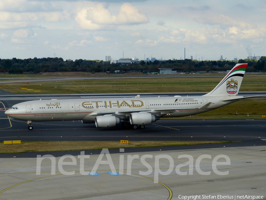 Etihad Airways Airbus A340-541 (A6-EHB) | Photo 425414