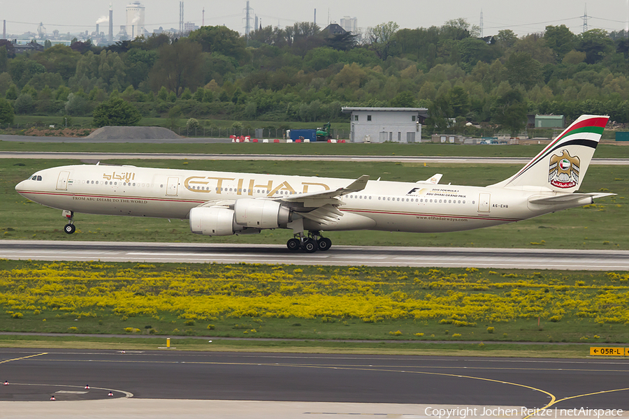 Etihad Airways Airbus A340-541 (A6-EHB) | Photo 75485