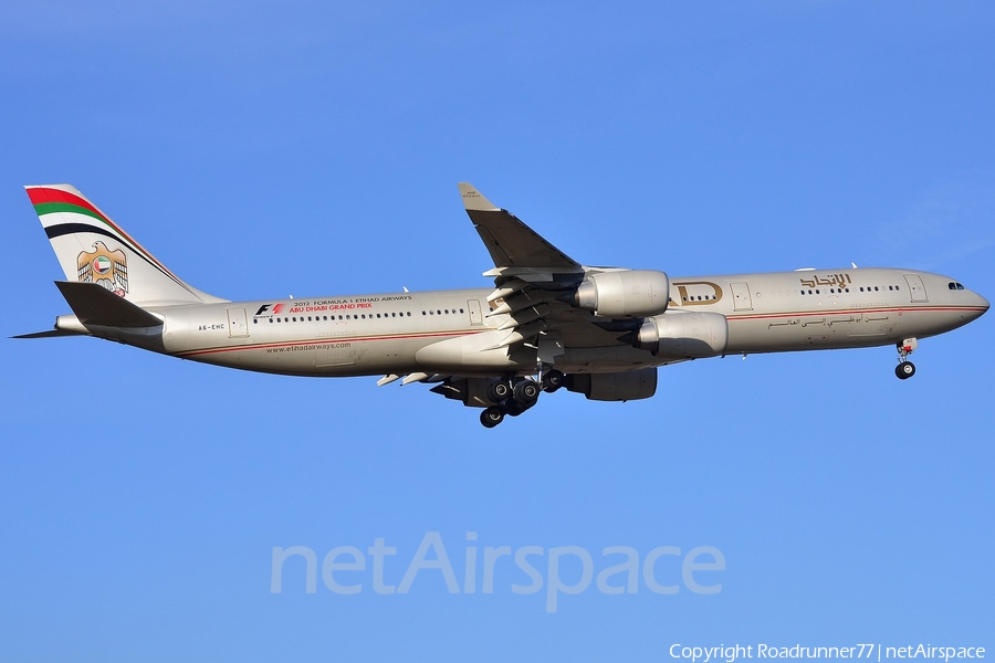 Etihad Airways Airbus A340-541 (A6-EHC) | Photo 57397