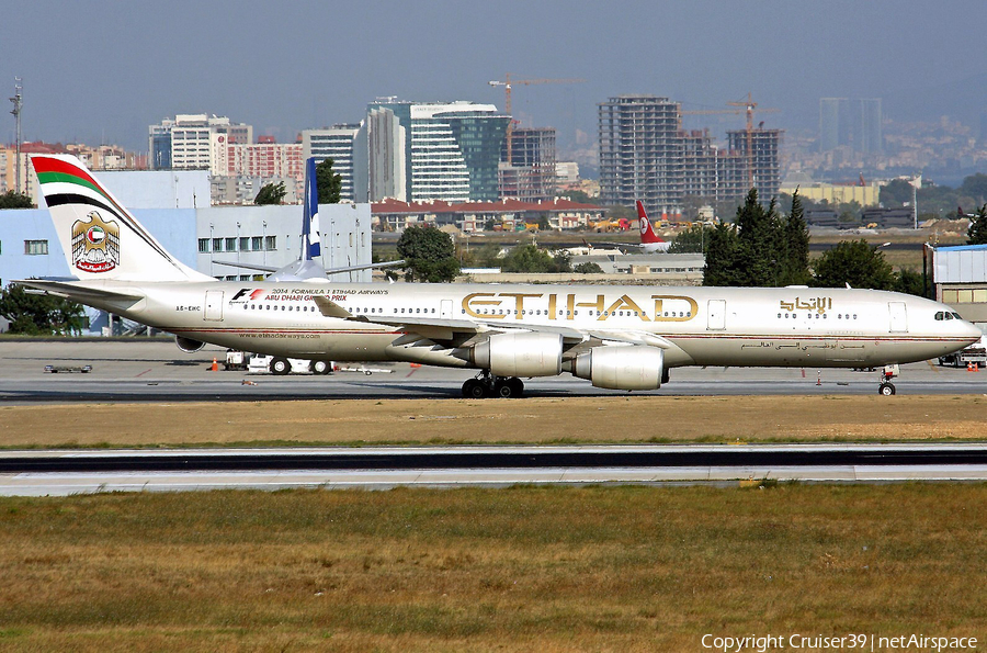 Etihad Airways Airbus A340-541 (A6-EHC) | Photo 84823