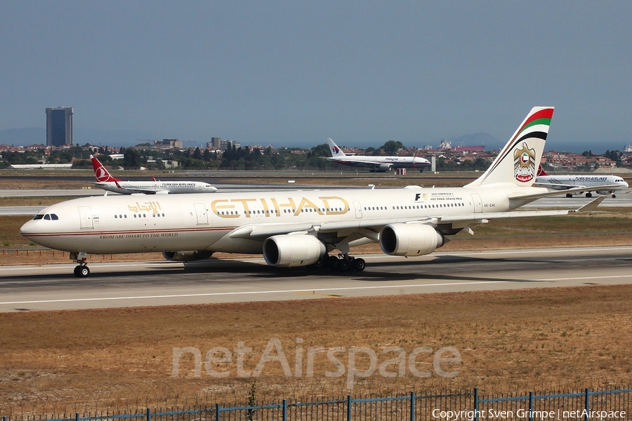 Etihad Airways Airbus A340-541 (A6-EHC) | Photo 86419