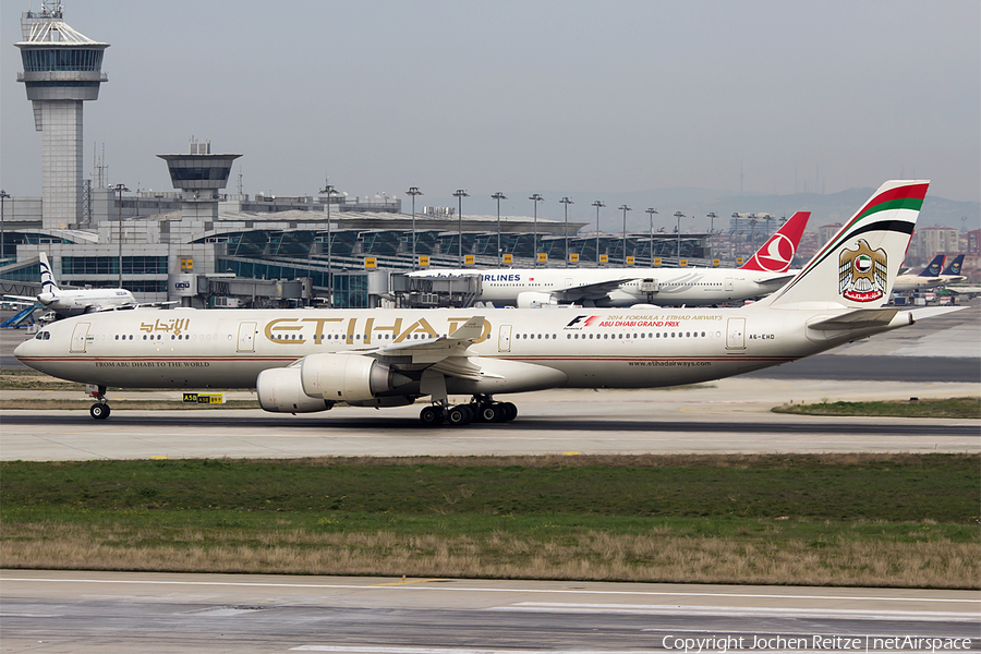 Etihad Airways Airbus A340-541 (A6-EHD) | Photo 81661
