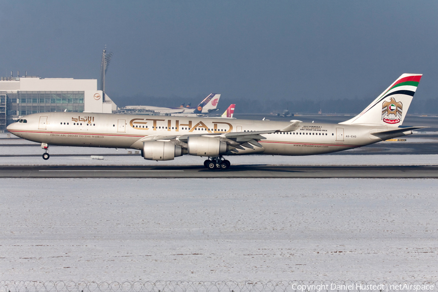 Etihad Airways Airbus A340-541 (A6-EHD) | Photo 486322