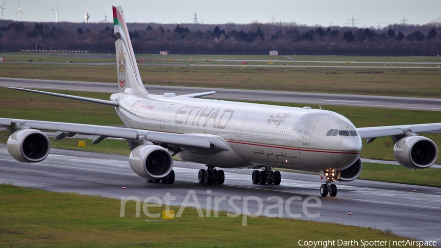 Etihad Airways Airbus A340-642X (A6-EHF) | Photo 213382