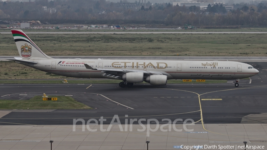 Etihad Airways Airbus A340-642X (A6-EHF) | Photo 224216
