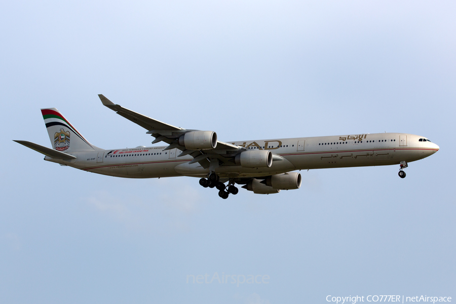 Etihad Airways Airbus A340-642X (A6-EHF) | Photo 100264