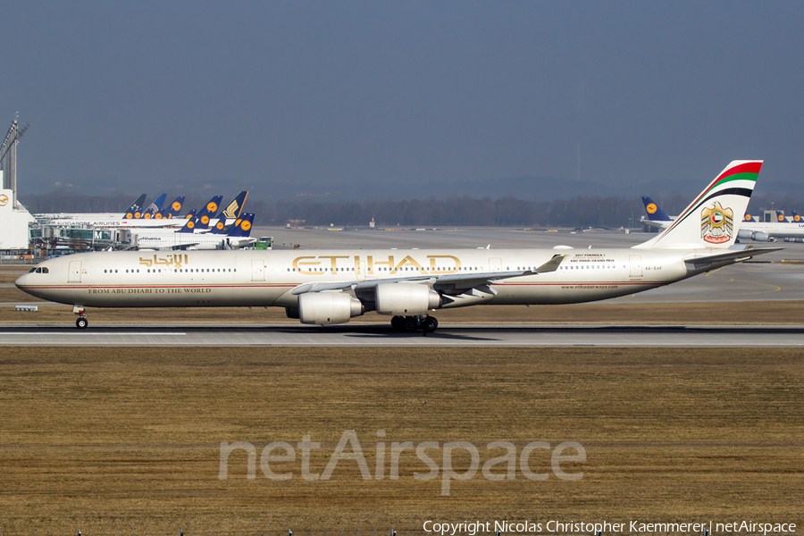 Etihad Airways Airbus A340-642X (A6-EHF) | Photo 161165