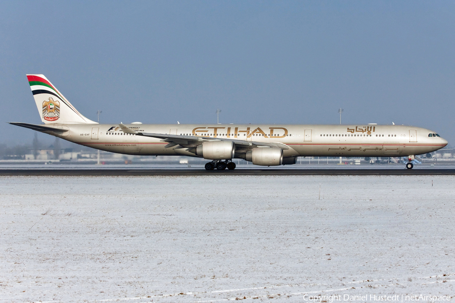 Etihad Airways Airbus A340-642X (A6-EHF) | Photo 485111