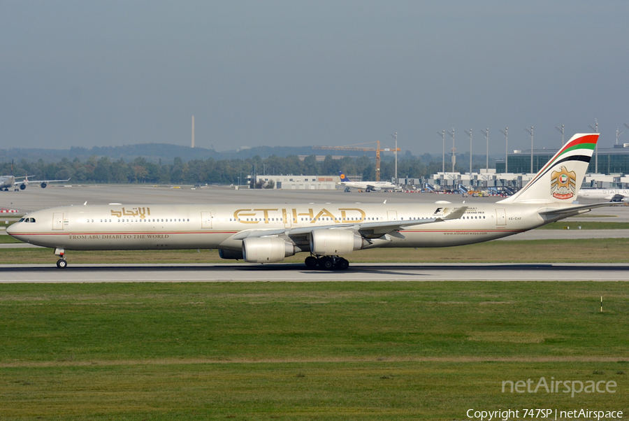 Etihad Airways Airbus A340-642X (A6-EHF) | Photo 87509