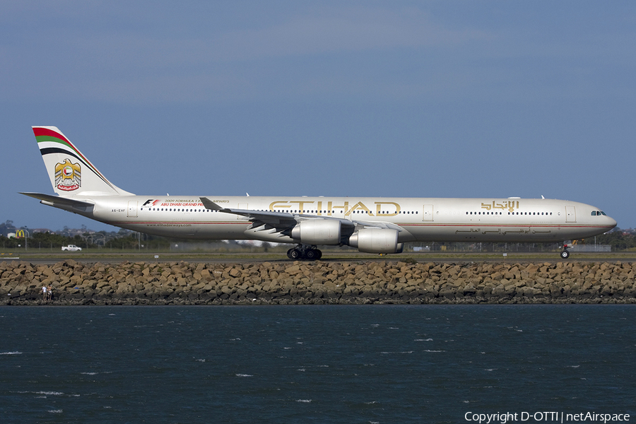 Etihad Airways Airbus A340-642X (A6-EHF) | Photo 282809