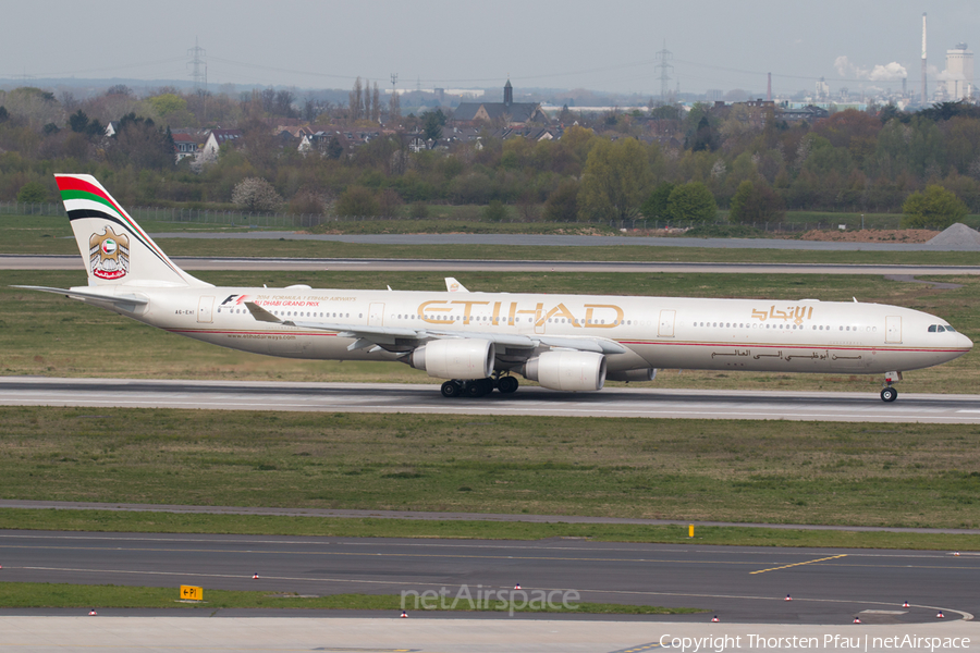 Etihad Airways Airbus A340-642 (A6-EHI) | Photo 73963