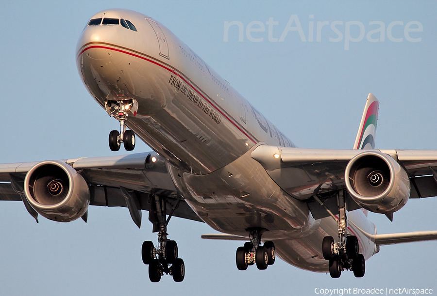 Etihad Airways Airbus A340-642 (A6-EHI) | Photo 5021