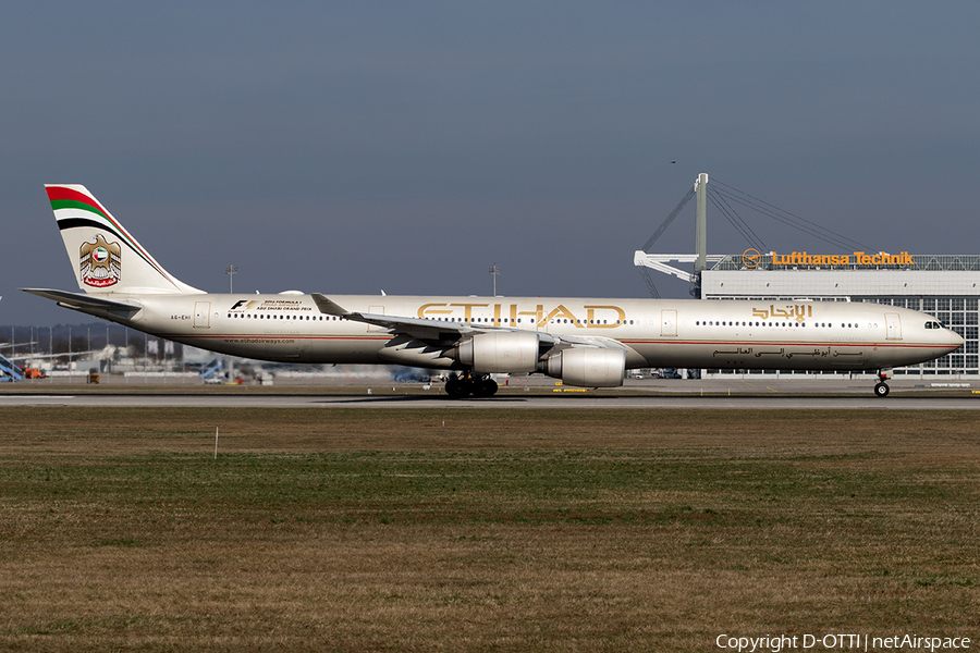 Etihad Airways Airbus A340-642 (A6-EHI) | Photo 152883