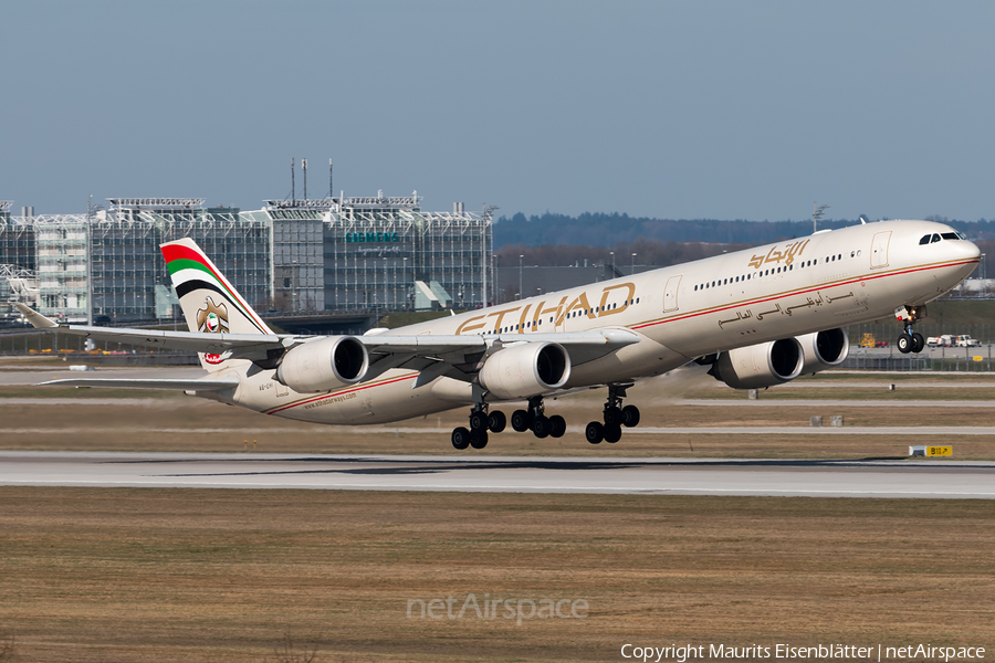 Etihad Airways Airbus A340-642 (A6-EHI) | Photo 153972