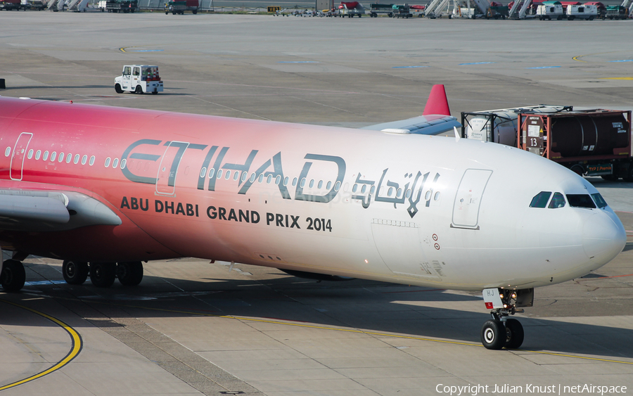 Etihad Airways Airbus A340-642 (A6-EHJ) | Photo 71275