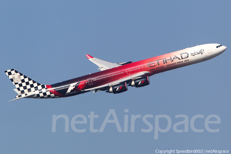 Etihad Airways Airbus A340-642 (A6-EHJ) | Photo 23461