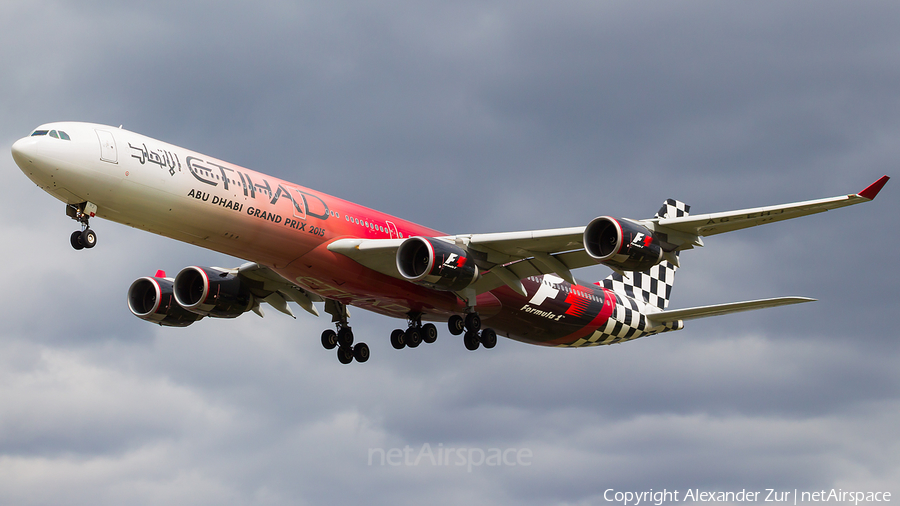 Etihad Airways Airbus A340-642 (A6-EHJ) | Photo 82391