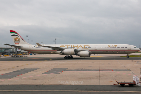 Etihad Airways Airbus A340-642X (A6-EHK) at  Paris - Charles de Gaulle (Roissy), France