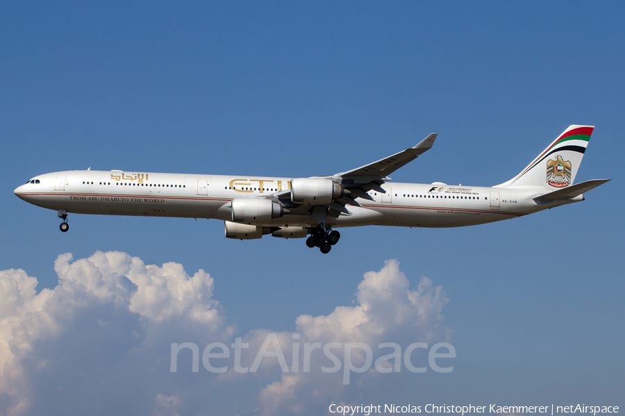Etihad Airways Airbus A340-642X (A6-EHK) | Photo 158792