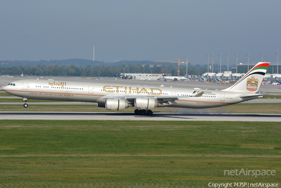 Etihad Airways Airbus A340-642X (A6-EHK) | Photo 87512