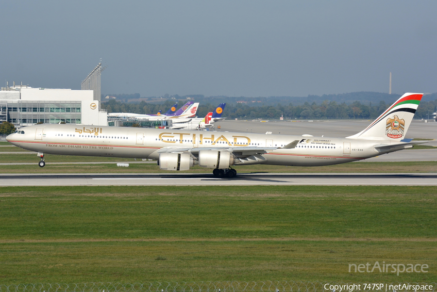 Etihad Airways Airbus A340-642X (A6-EHK) | Photo 90522