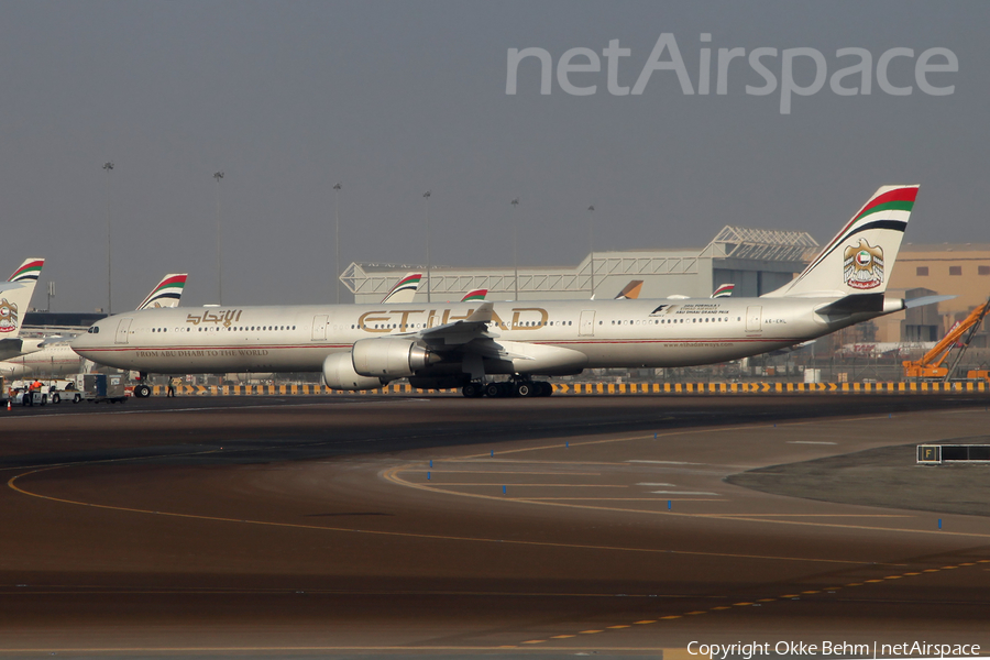 Etihad Airways Airbus A340-642 (A6-EHL) | Photo 130377