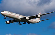 Etihad Airways Airbus A340-642 (A6-EHL) at  London - Heathrow, United Kingdom