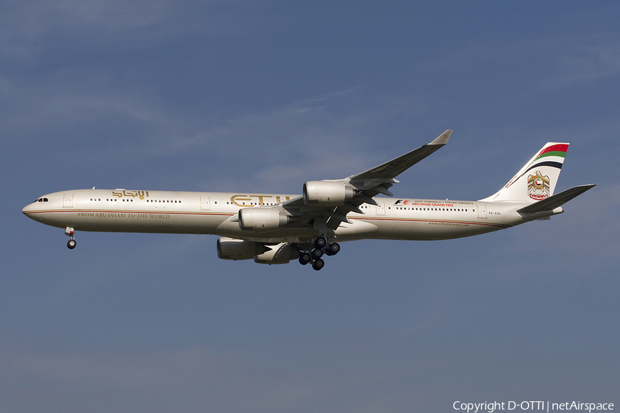 Etihad Airways Airbus A340-642 (A6-EHL) | Photo 278403