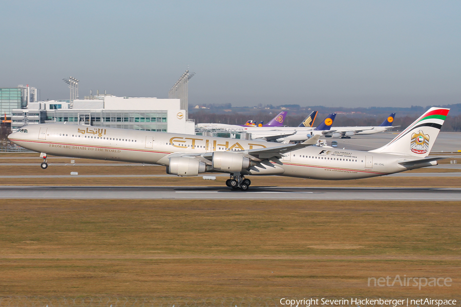 Etihad Airways Airbus A340-642 (A6-EHL) | Photo 230926