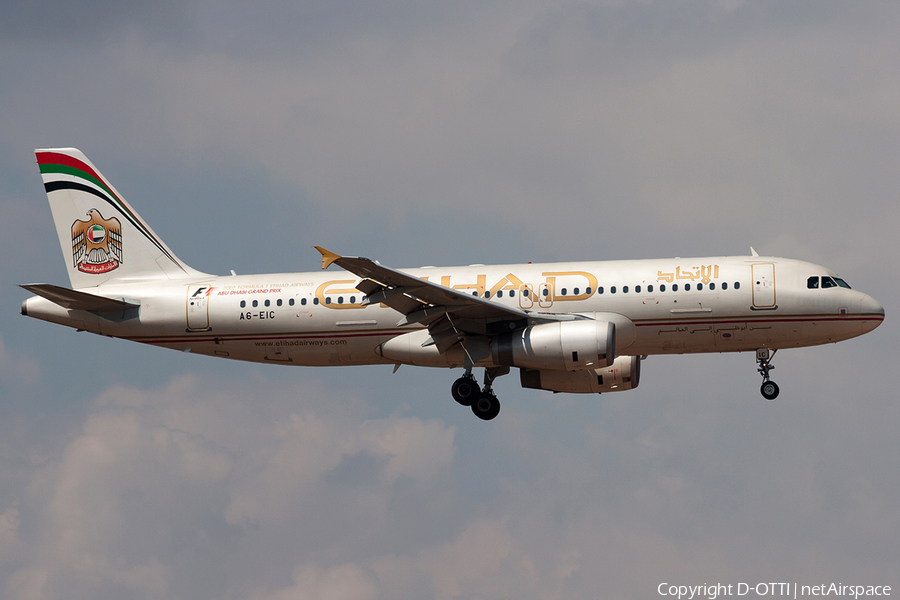 Etihad Airways Airbus A320-232 (A6-EIC) | Photo 315579