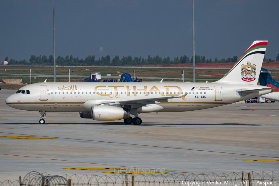 Etihad Airways Airbus A320-232 (A6-EIG) | Photo 132641