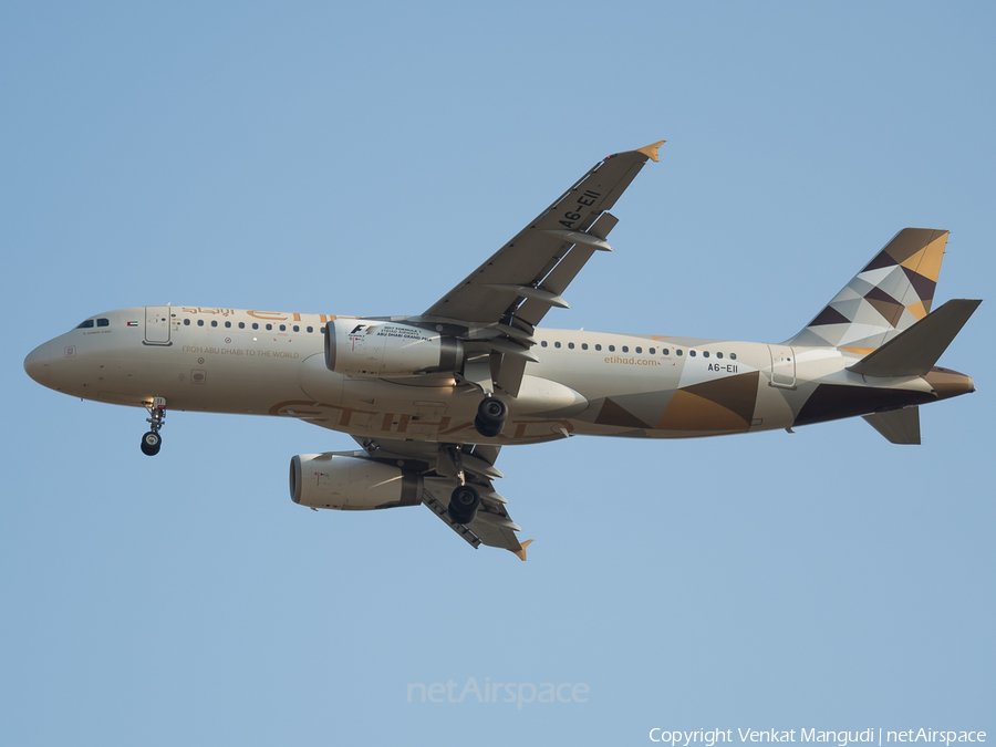 Etihad Airways Airbus A320-232 (A6-EII) | Photo 149898