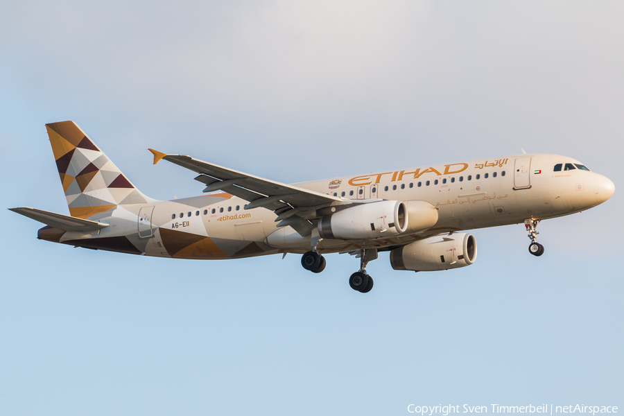 Etihad Airways Airbus A320-232 (A6-EII) | Photo 344056