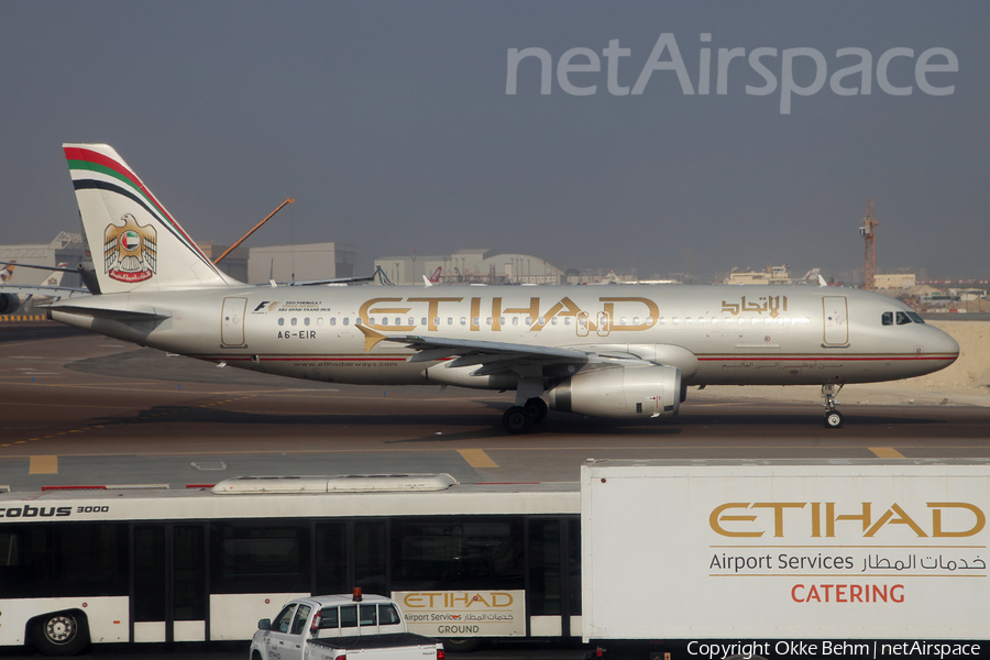 Etihad Airways Airbus A320-232 (A6-EIR) | Photo 130378
