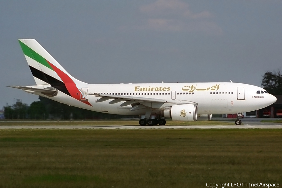 Emirates Airbus A310-304 (A6-EKB) | Photo 262694