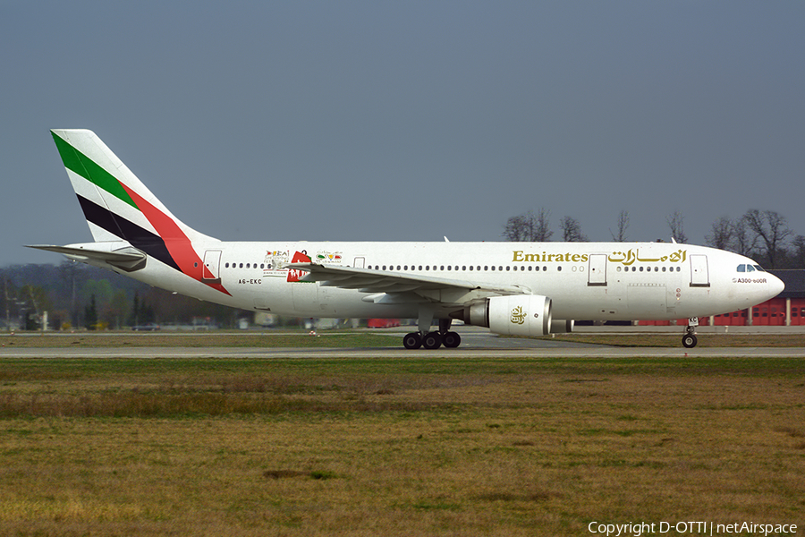 Emirates Airbus A300B4-605R (A6-EKC) | Photo 392745