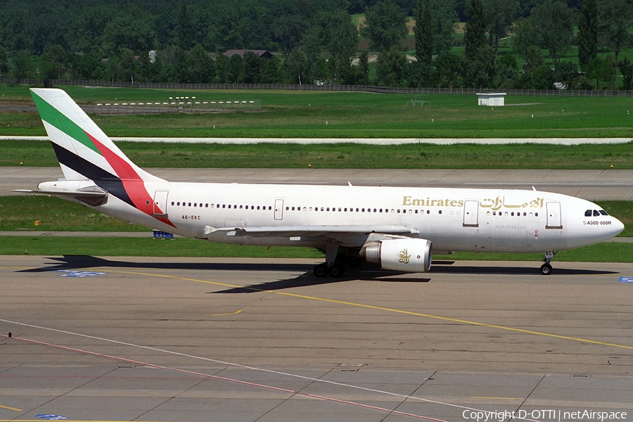 Emirates Airbus A300B4-605R (A6-EKC) | Photo 266115