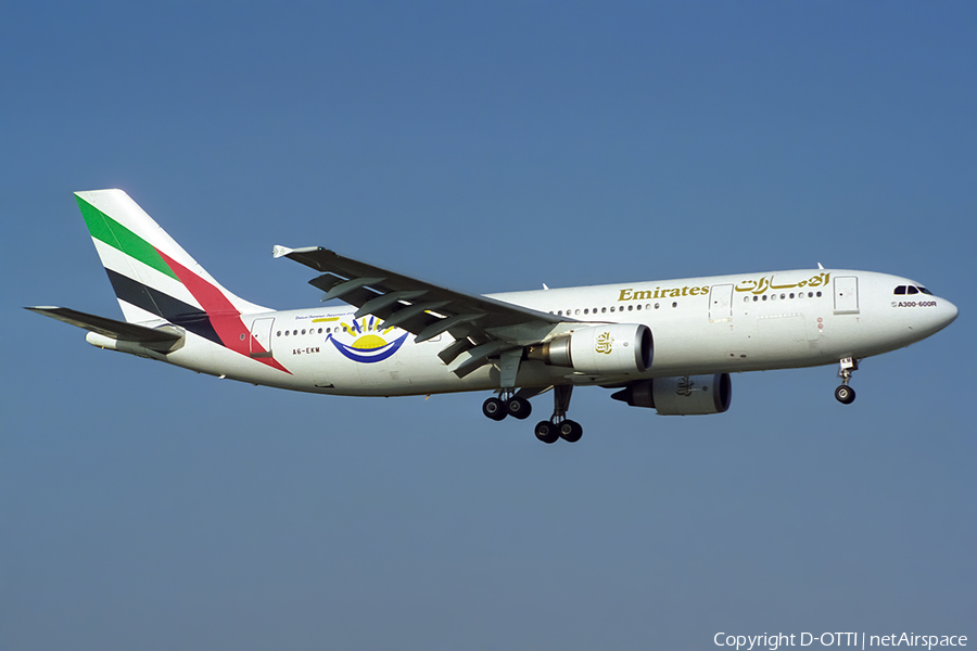 Emirates Airbus A300B4-605R (A6-EKM) | Photo 513183