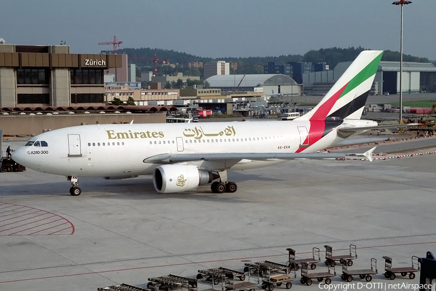 Emirates Airbus A310-308 (A6-EKN) | Photo 144595