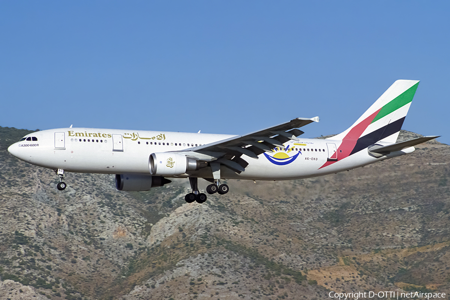 Emirates Airbus A300B4-605R (A6-EKO) | Photo 516058