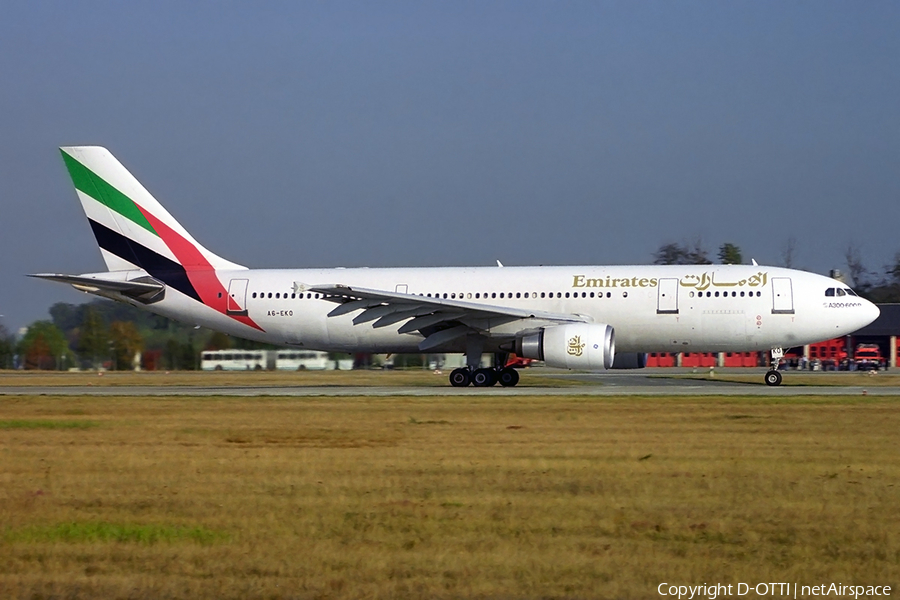 Emirates Airbus A300B4-605R (A6-EKO) | Photo 285495