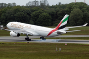Emirates Airbus A330-243 (A6-EKS) at  Hamburg - Fuhlsbuettel (Helmut Schmidt), Germany